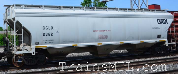 Car/wagon CGLX2362 right side / coté droit